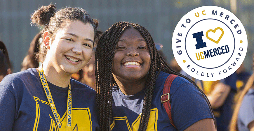 Every gift during the Give to UC Merced 2025 campaign supports students on their educational journeys.