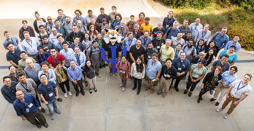 Participants from this year's physics workshop.